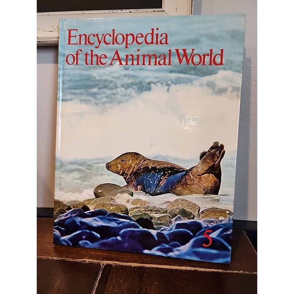 Encyclopedia of the Animal World Vol 5 Vtg 1972 Chinch Bug - Cow Birds